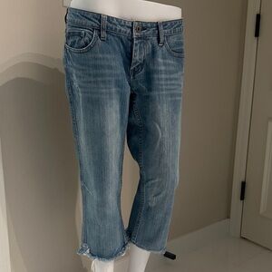 Vintage American Eagle cropped denim low rise